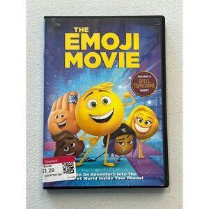 The Emoji Movie 2017 DVD Includes Hotel Transylvania Short Animation Pre-Owned